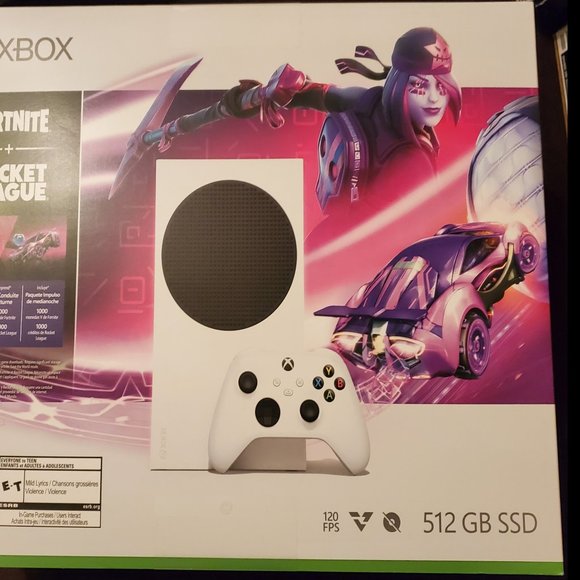 New, Unopened Xbox Series S Fortnite & Rocket League Bundle (512 GB) - IN HAND - Picture 3 of 11